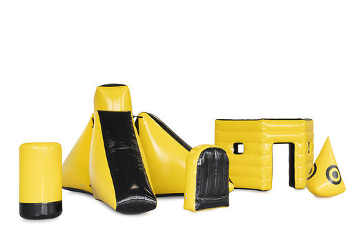 Buy an inflatable yellow black archery bunker in different shapes and sizes for both young and old. Order inflatable archery bunkers now online at JB Inflatables UK