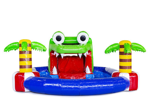 Order multifunctional mini park crocodile bouncy castle for children. Buy bouncy castles online at JB Inflatables UK