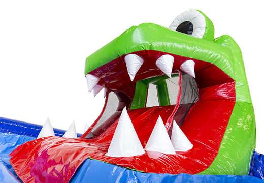Buy Crocodile water slide bounce house at JB Inflatables UK. Order bounce houses online at JB Inflatables UK now