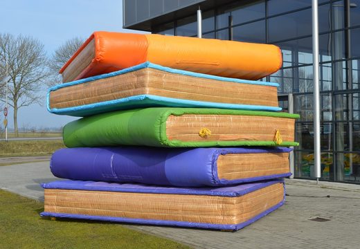 Large Inflatable Book Week Books Pile Product Expansion For Sale. Order inflatable 3D objects now online at JB Inflatables UK