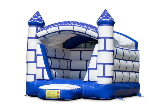 Small inflatable castle-themed bouncy castle with roof for kids for sale. Buy bouncy castles online at JB Inflatables UK 