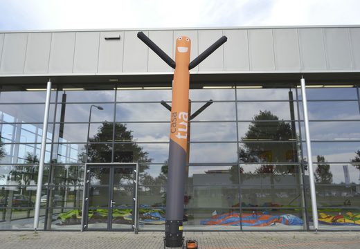Custom made inflatable Casa Tua skydancer at JB Promotions UK; specialist in inflatable advertising items such as inflatable tubes