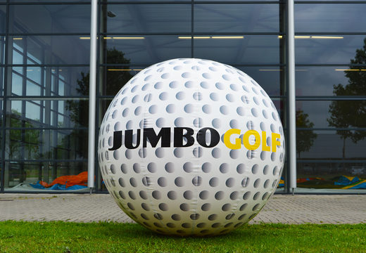 Buy Jumbo Golf ball inflatable product enlargement. Order inflatable blow-ups now online at JB Inflatables UK