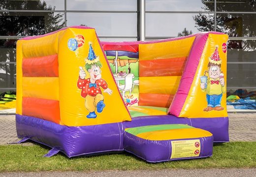 Order a small open inflatable bouncy castle for kids in party theme. Buy bouncy castles online at JB Inflatables UK rland