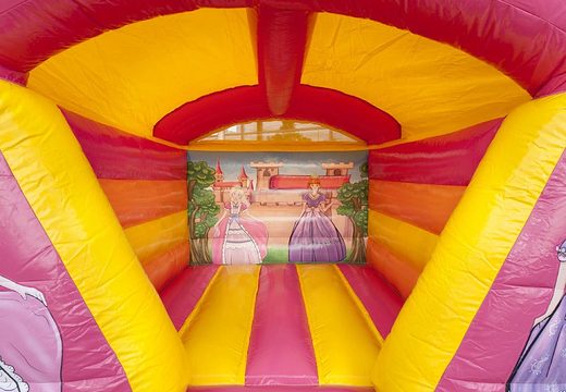 Mini inflatable bounce house for kids in princess theme for sale. Buy bounce houses at JB Inflatables UK online