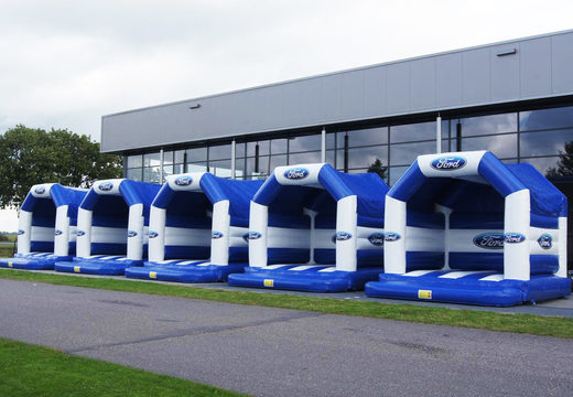 Buy promotional Ford - A-Frame Inflatable bouncer in your own own corporate identity online at JB Promotions UK. Request a free design for inflatable bouncy castles in your own corporate identity now