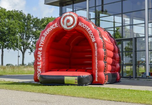 Order bespoke inflatables online Profile Nooteboom Inflatable bouncer in your own corporate identity at JB Promotions UK; specialist in inflatable promotional items such as custom made bouncy castles