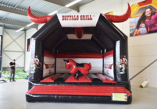 Buy custom made Buffalo Grill bouncy castle at JB Inflatables UK. Order now inflatable advertising bouncy castles in your own corporate identity at JB Inflatables UK