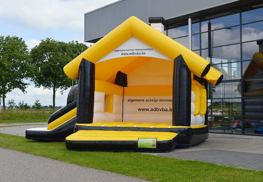 Bespoke General Shrine Carpentry Multifun House bouncy castle ideal for various events for sale. Buy custom made inflatable promotional bouncers online from JB Inflatables UK now