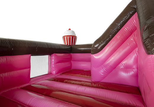 Order now Kwanten van Esch Funcity Pastry bouncy castle at JB Promotions UK. JB Promotions UK your specialist in inflatable advertising items such as custom made promotional bouncers