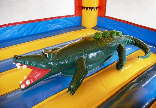 Order custom made Typical Joris Events Maxi Multifun Safari bouncy castle in your own corporate identity at JB Inflatables UK. Promotional inflatables in all shapes and sizes made at JB Promotions UK