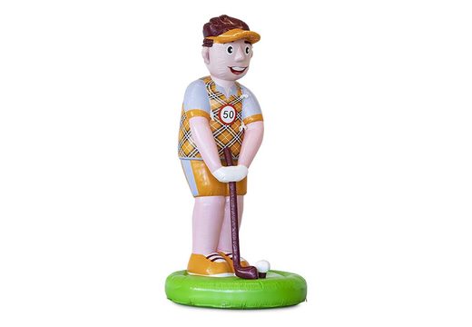 Buy inflatable Abraham Golfer product enlargement. Order your inflatable product enlargements online at JB Inflatables UK