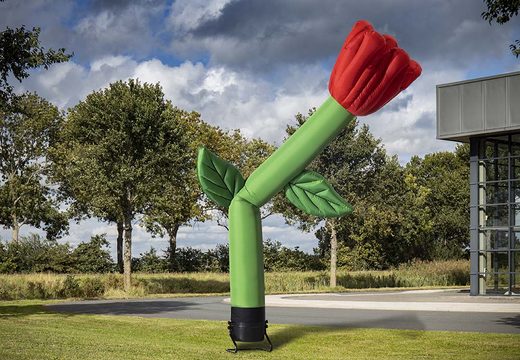Order the 4.5m high inflatable airdancer rose now online at JB Inflatables UK. Buy inflatable skydancers in standard colors and sizes directly online