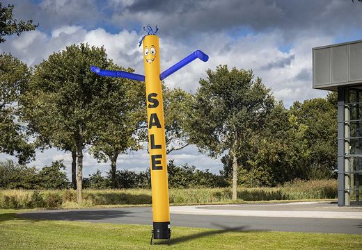 Buy the inflatable 6m airdancer sale in yellow at JB Inflatables UK. Order the standard inflatables tubes online now for every event