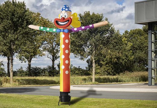 Buy the 5m airdancer party clown with party hat at JB Inflatables UK. All standard inflatable skydancers are delivered super fast