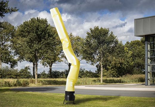 Buy the inflatable airdancer loose of 4m high in yellow online at JB Inflatables UK; specialist in inflatables skytubes & skydancers for every event