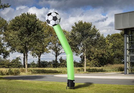 Order the 6m airdancers with 3d ball in green at JB Inflatables UK. Buy standard inflatables tubes for sports events