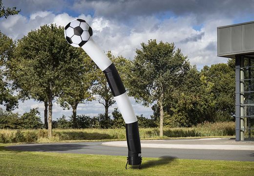 Order the 6m airdancers with 3d ball in black and white at JB Inflatables UK. Buy standard inflatables tubes for sports events