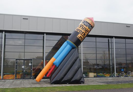 Buy inflatable rocket product enlargement in different colors and sizes. Order inflatable blow-ups now online at JB Inflatables UK