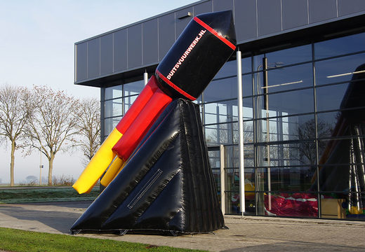 Order inflatable custom fire arrow product enlargement. Get your inflatable product enlargements online now at JB Inflatables UK