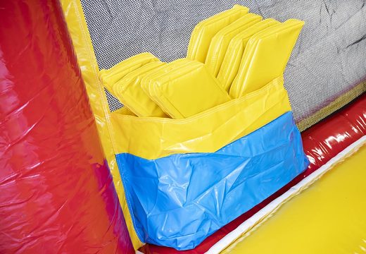 Buy bouncy castle with obstacle course and tic tac toe game for kids. Order inflatable bouncy castles online at JB Inflatables UK