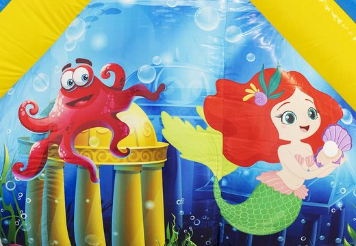 Buy waterslide bouncy castle in seaworld theme at JB Inflatables UK. Order bouncy castles online at JB Inflatables UK