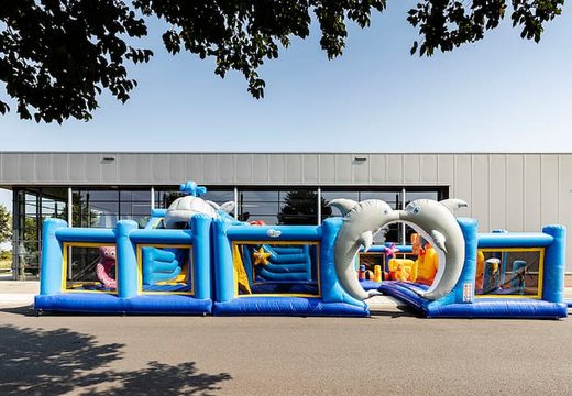 Buy a large seaworld themed inflatable bouncy castle for kids. Order bouncy castles online at JB Inflatables UK