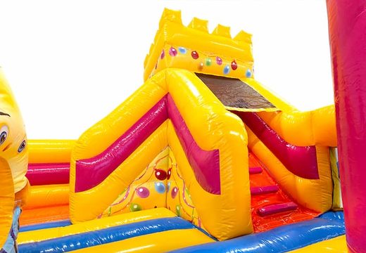 Buy a multifunctional Funcity party bouncer with a slide for children. Order bouncers online at JB Inflatables UK