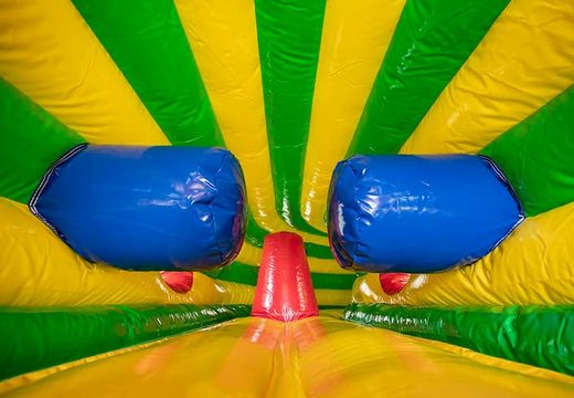 Buy play and fun lion crawl tunnel bouncy castle for children. Order bouncy castles online at JB Inflatables UK