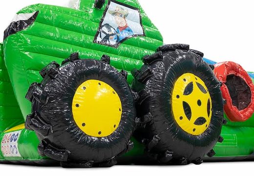 Buy play and fun tractor crawl tunnel bouncy castle for children. Order bouncy castles online at JB Inflatables UK