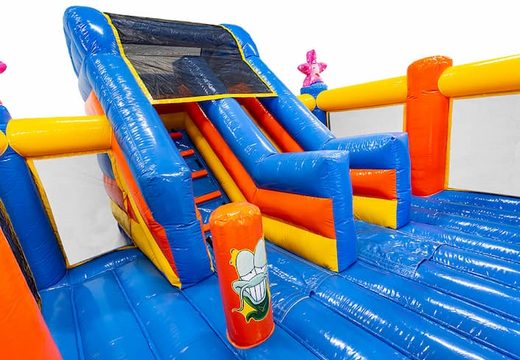 Order Slidebox Seaworld bouncer with slide for kids. Buy bouncers online at JB Inflatables UK