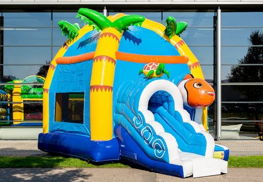 Order an inflatable maxifun bouncy castle with a seaworld theme for children at JB Inflatables UK. Buy bouncy castles online at JB Inflatables UK