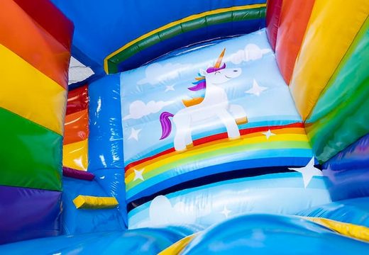 Buy a multifunctional unicorn bouncy castle at JB Inflatables UK. Order bouncy castles online at JB Inflatables UK