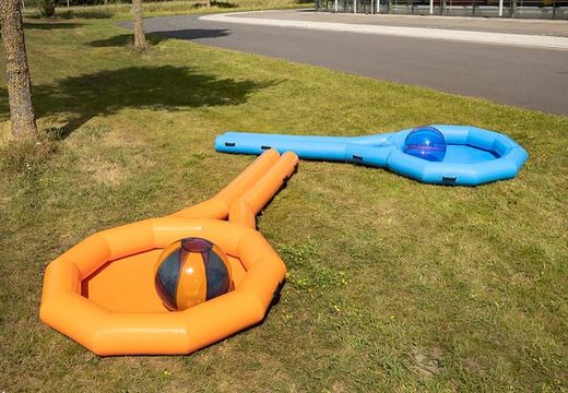 Order inflatable blue wobble rack for both young and old. Buy bounce houses now online at JB Inflatables UK