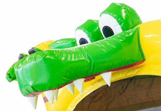 Order inflatable multiplay bouncer in crocodile theme with or without bath for children at JB Inflatables UK. Buy inflatable bouncers online at JB Inflatables UK