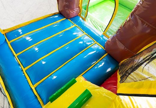 Buy multifunctional splash Hawaii bouncy castle at JB Inflatables UK. Order inflatables online at JB Inflatables UK