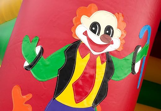 Buy standard carousel bouncers in circus theme for children. Order bouncers online at JB Inflatables UK