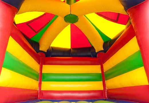 Order standard carousel bounce houses in circus theme for children. Inflatables for sale online at JB Inflatables UK
