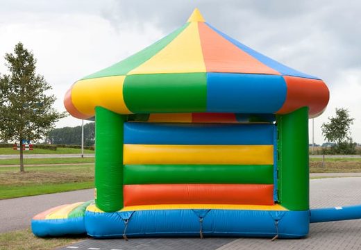 Buy a carousel bounce house in a standard theme for children. Buy inflatables bounce houses online at JB Inflatables UK