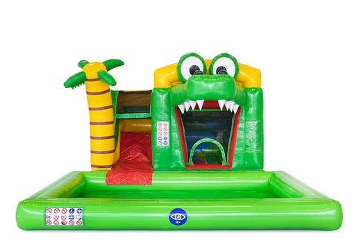 Order mini splash crocodile bouncy castle at JB Inflatables UK. Buy inflatable bouncy castles online at JB Inflatables UK