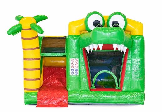 Order multifunctional crocodile bouncy castle with connectable baths at JB Inflatables UK. Buy bouncy castles online at JB Inflatables UK