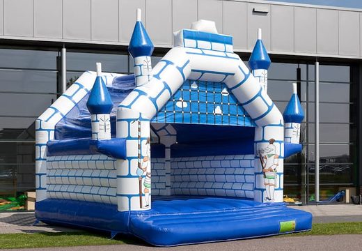 Buy a super bouncy castle covered with cheerful animations in castle theme for children. Order bouncy castles online at JB Inflatables UK