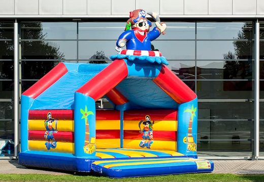 Buy a super bouncy castle covered with cheerful animations in pirate  theme for children. Order bouncy castles online at JB Inflatables UK
