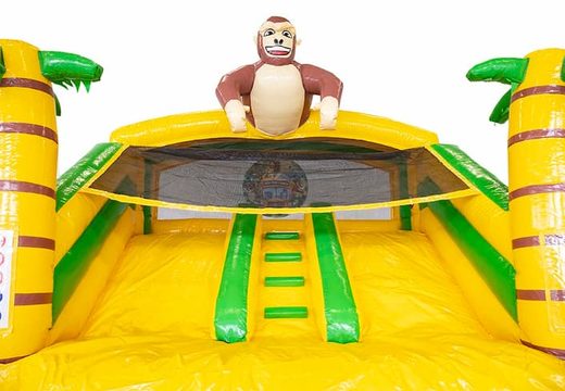 Buy covered inflatable multiplay bouncy castle in jungle theme for kids at JB Inflatables UK. Order bouncy castles online at JB Inflatables UK