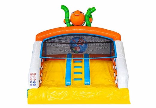 Buy splashy slide seaworld bouncer for children at JB Inflatables UK. Order bouncers online at JB Inflatables UK