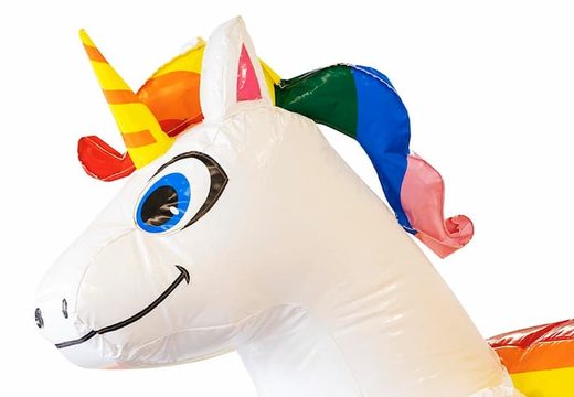 Order inflatable splashy slide unicorn bouncer for children at JB Inflatables UK. Buy bouncers online at JB Inflatables UK