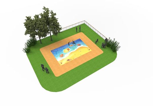 Order inflatable airmountain in a beach theme for children. Buy inflatable airmountains now online at JB Inflatables UK