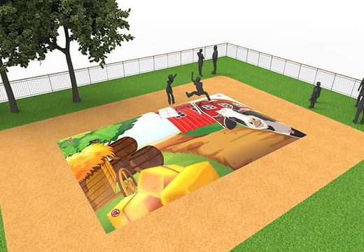 Buy inflatable airmountain in farm theme for children. Order inflatable airmountains now online at JB Inflatables UK