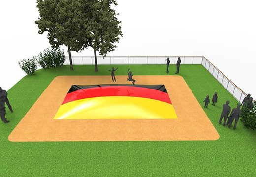 Buy German flag themed inflatable airmountain for kids. Order inflatable airmountains now online at JB Inflatables UK