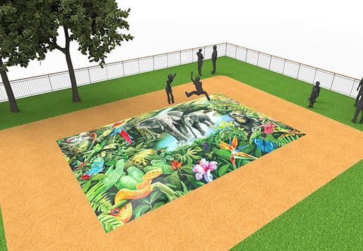 Buy inflatable airmountain in jungle theme for children. Order inflatable airmountains now online at JB Inflatables UK